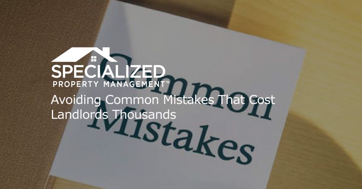 Avoiding Common Mistakes