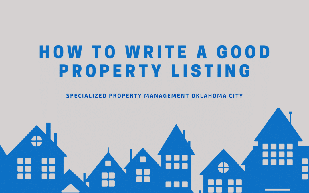 How to Write a Good Property Listing
